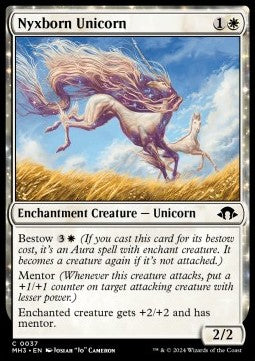 Modern Horizons 3 0037 Nxyborn Unicorn (Foil)