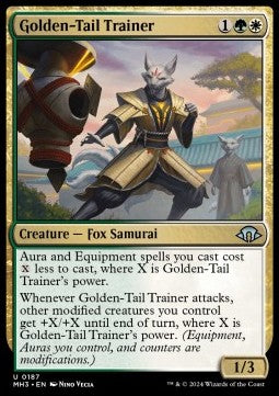 Modern Horizons 3 0187 Golden-Tail Trainer