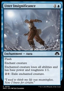 Modern Horizons 3 0078 Utter Insignificance (Foil)