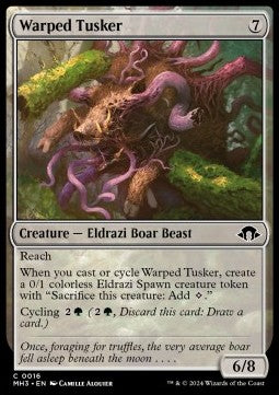 Modern Horizons 3 0016 Warped Tusker