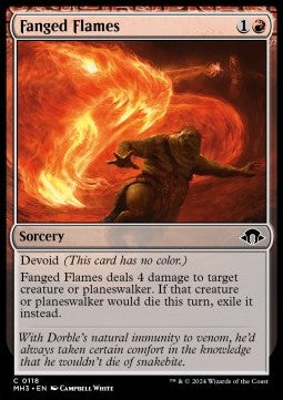 Modern Horizons 3 0118 Fanged Flames (Foil)