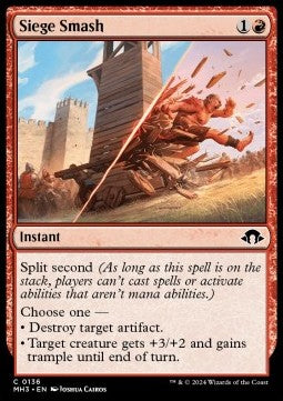 Modern Horizons 3 0136 Siege Smash