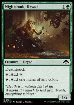 Modern Horizons 3 0163 Nightshade Dryad