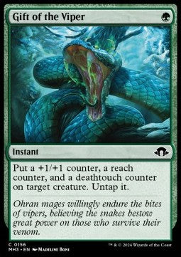 Modern Horizons 3 0156 Gift of the Viper