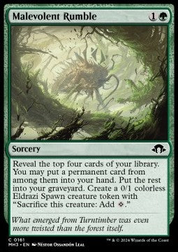 Modern Horizons 3 0161 Malevolent Rumble