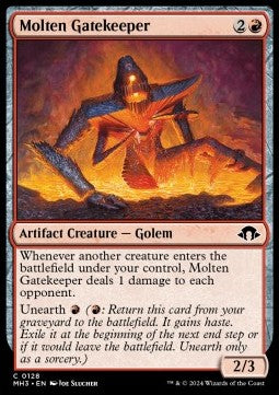 Modern Horizons 3 0128 Molten Gatekeeper