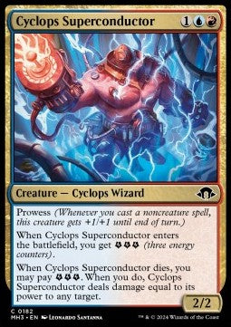 Modern Horizons 3 0182 Cyclops Superconductor (Foil)