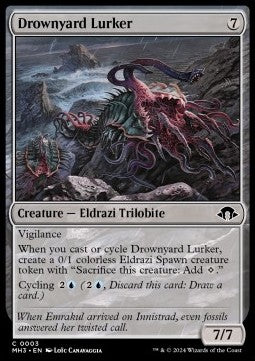 Modern Horizons 3 0003 Drownyard Lurker (Foil)