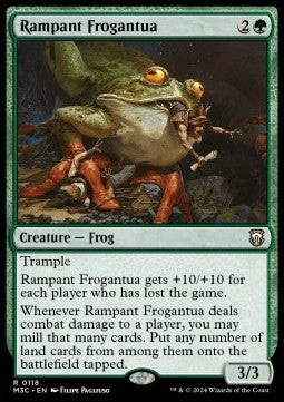 Modern Horizons 3 Commander 0118 Rampant Frogautua