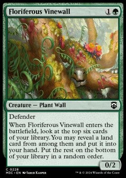 Modern Horizons 3 Commander 0228 Floriferous Vinewall