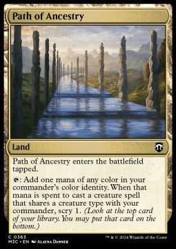 Modern Horizons 3 Commander 0363 Path of Ancestry