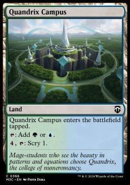 Modern Horizons 3 Commander 0366 Quandrix Campus