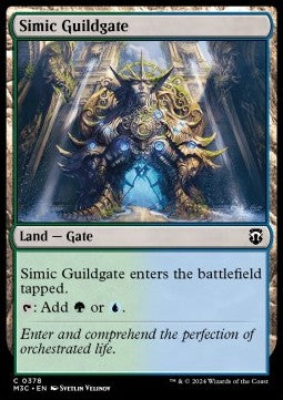 Modern Horizons 3 Commander 0378 Simic Guildgate