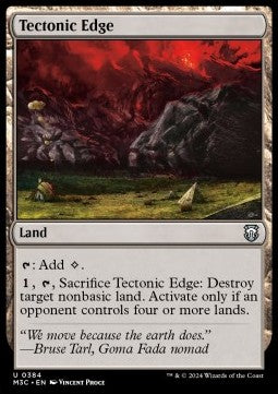 Modern Horizons 3 Commander 0384 Tectonic Edge