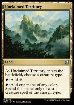 Modern Horizons 3 Commander 0399 Unclaimed Territory