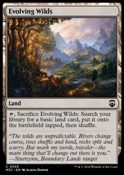 Modern Horizons 3 Commander 0340 Evolving Wilds