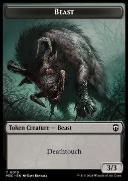 Beast 0010 Shapeshifter 0008 Modern Horizons 3 Token