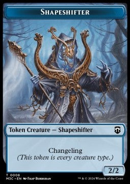 Beast 0010 Shapeshifter 0008 Modern Horizons 3 Token