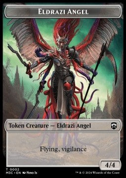 Copy 0001 Eldrazi Angel 0002 Modern Horizons 3 Token