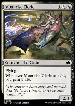 Bloomburrow 0226 Moonrise Cleric