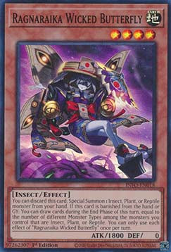 Ragnaraika Wicked Butterfly (Super Rare)(INFO-EN018)