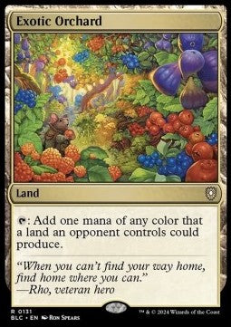 Bloomburrow Commander 0131 Exotic Orchard