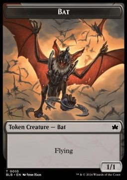 Bat 0010 Bloomburrow Token