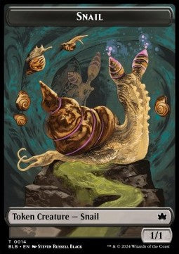 Snail 0014 Bloomburrow Token