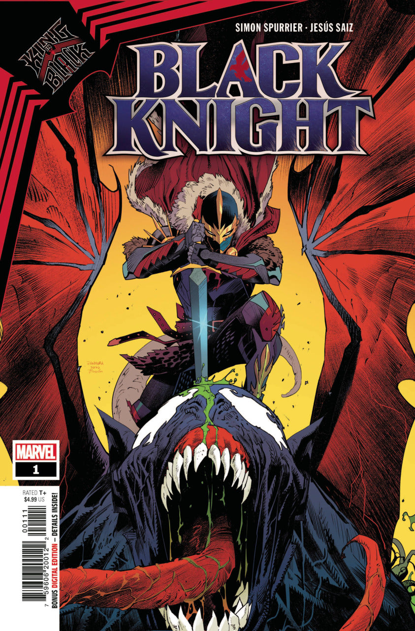 King in Black Black Knight #1 Marvel Comics (2021)