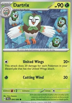 Shrouded Fable 004/064 Dartrix (Reverse Holo)