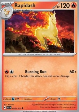 Stellar Crown 020/142 Rapidash