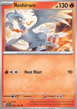 Stellar Crown 022/142 Reshiram