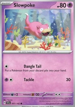 Stellar Crown 057/142 Slowpoke (Reverse Holo)