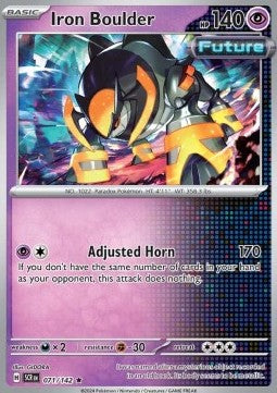 Stellar Crown 071/142 Iron Boulder (Reverse Holo)