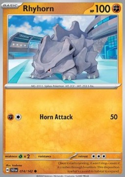 Stellar Crown 074/142 Rhyhorn