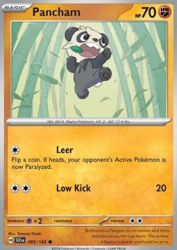 Stellar Crown 085/142 Pancham (Reverse Holo)