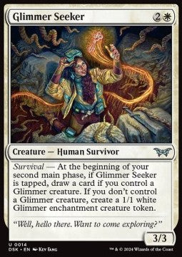 Duskmourn House of Horror 0014 Glimmer Seeker