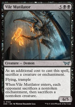 Duskmourn House of Horror 0122 Vile Mutilator