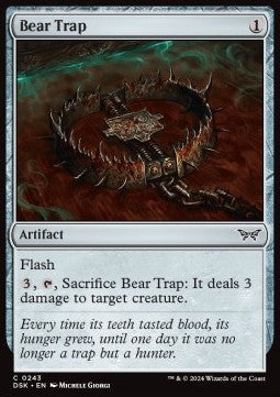 Duskmourn House of Horror 0243 Bear Trap (Foil)