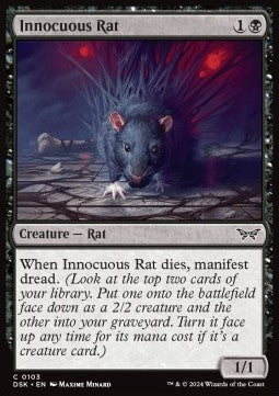 Duskmourn House of Horror 0103 Innocuous Rat