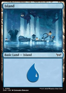 Duskmourn House of Horror 0280 Island (Foil)