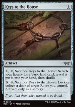 Duskmourn House of Horror 0251 Keys to the House (Foil)