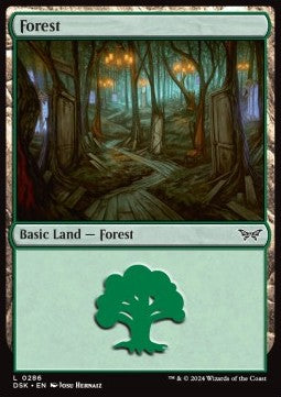 Duskmourn House of Horror 0286 Forest (Foil)