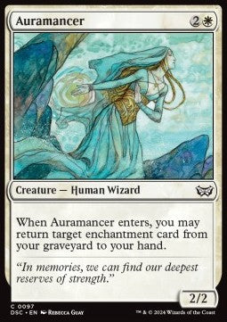 Duskmourn House of Horror Commander 0097 Auramancer