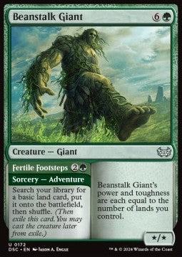 Duskmourn House of Horror Commander 0172 Beanstalk Giant