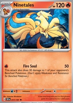 Surging Sparks 017/191 Ninetales