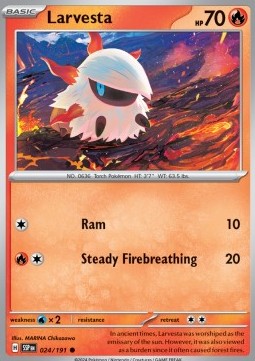 Surging Sparks 024/191 Larvesta