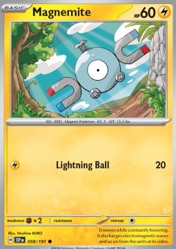 Surging Sparks 058/191 Magnemite (Reverse Holo)