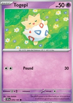 Surging Sparks 070/191 Togepi (Reverse Holo)