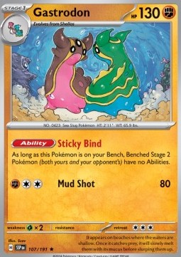 Surging Sparks 107/191 Gastrodon (Holo)